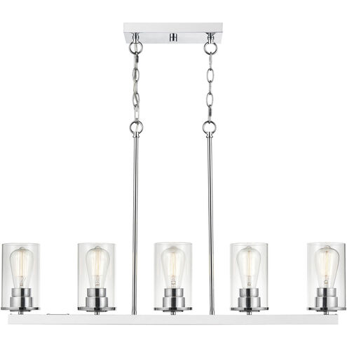 Verlana Island Chandelier Ceiling Light in Chrome